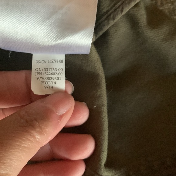 Gently Loved Military Style Coat by Banana Republic - Picture 9 of 12